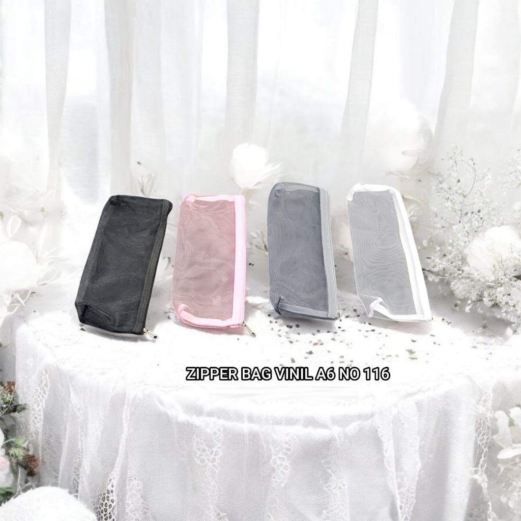 

ZIPPER BAG VINIL A6 116