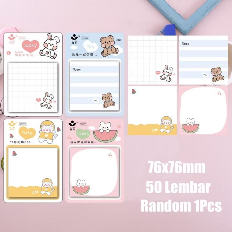 

Sticky Notes motif kartun EE28