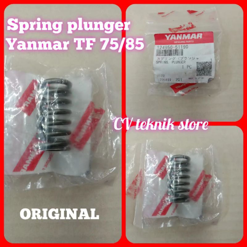 Spring plunger Yanmar TF 75 / TF 85 ORIGINAL