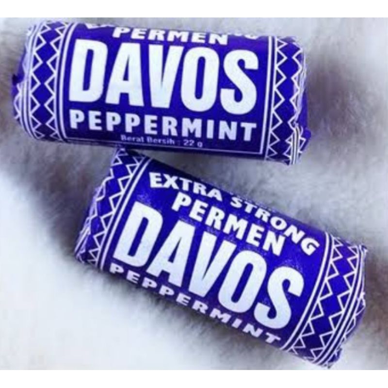 

DAVOS PEPPERMINT PERMEN JADOEL ISI 10 ROLL