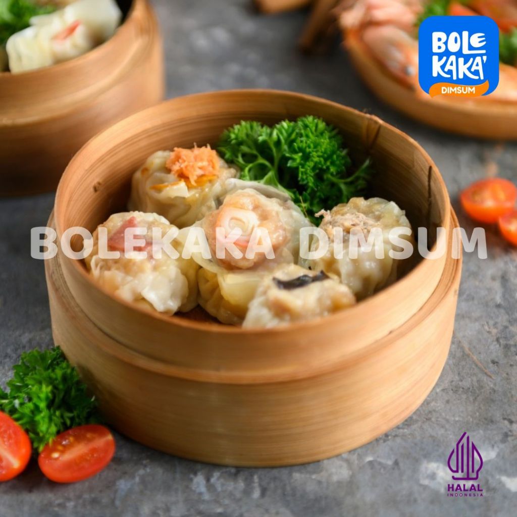 

Dimsum Mix B isi 100 pcs/ Bolekaka Dimsum Siomay Mix Ayam Crabstick