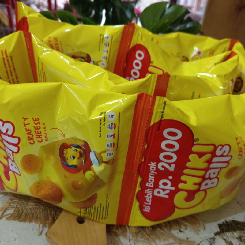 

Chiki balls renceng isi 5 pcs x 16 gr