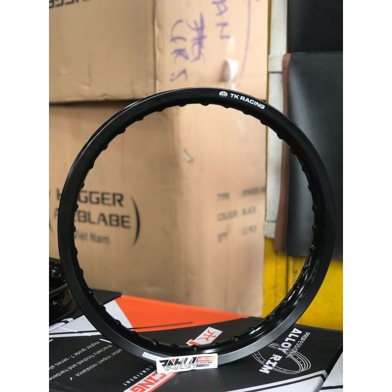 LINGKAR TK RACING UKURAN 185 -17 GOLD,HITAM