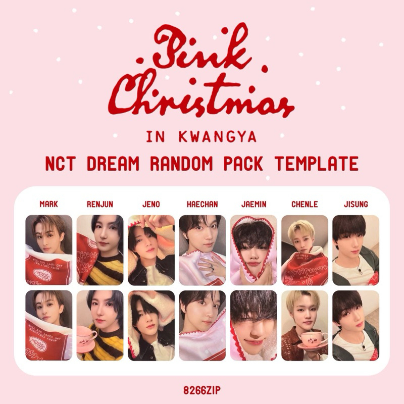 [TC] TRADING CARD MD PINK CHRISTMAS 2024 NCT DREAM