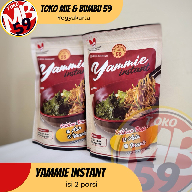 

Yammie Instant (isi 2 porsi) by Mie Ayam Bandung 59