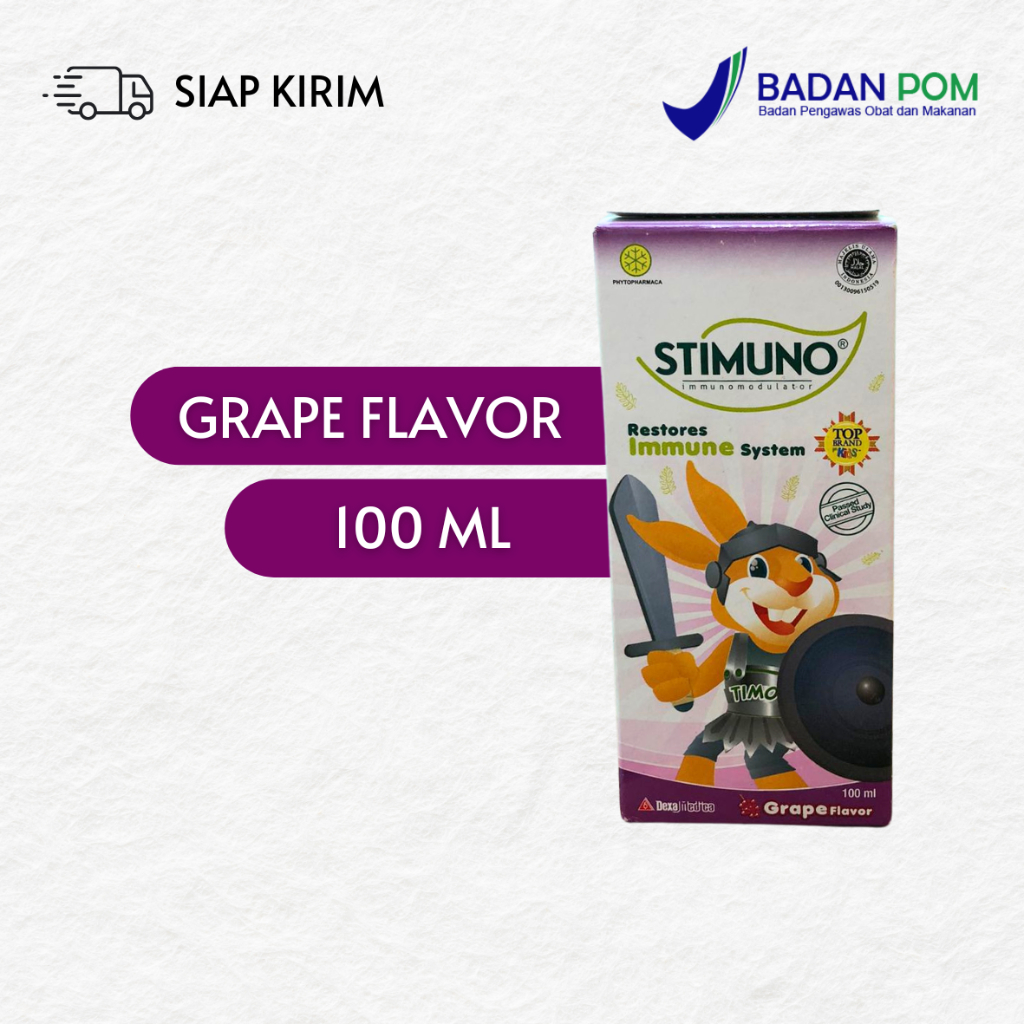 Stimuno Sirup 100 ml / Multivitamin Syrup Anak / Imun Tubuh Anak