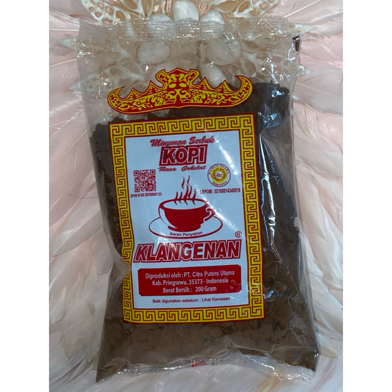 

kopi bubuk asli lampung merk KLANGENAN kemasan 200g