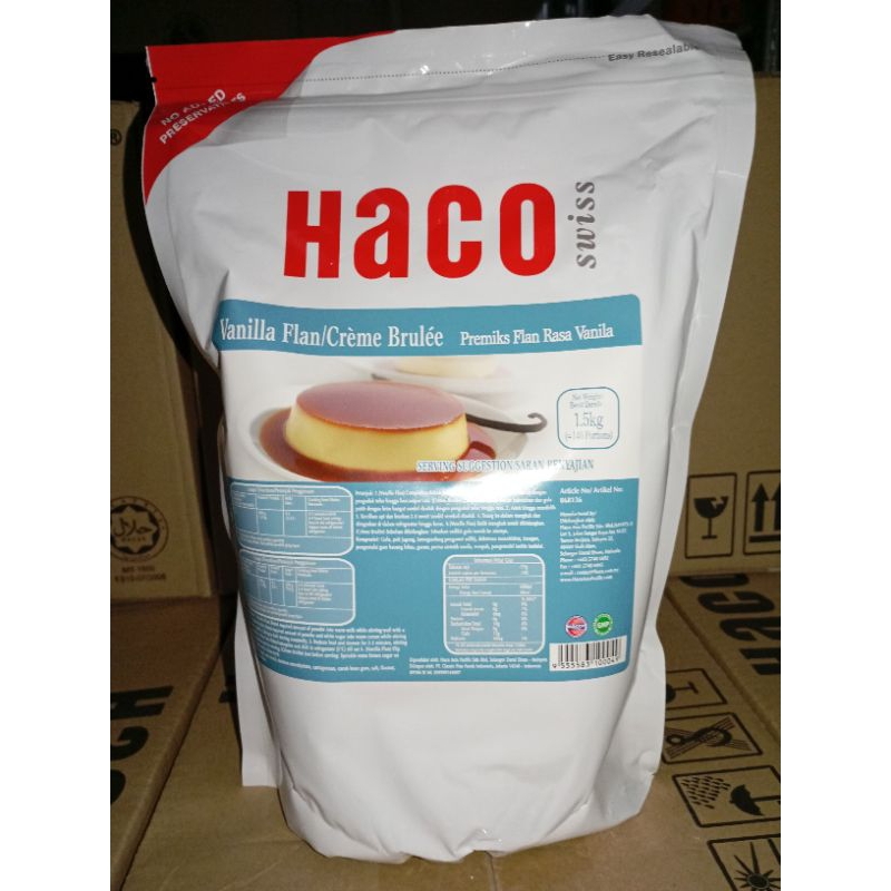 

HACO VANILA FLAN / CREMME BRULE 1500 gr