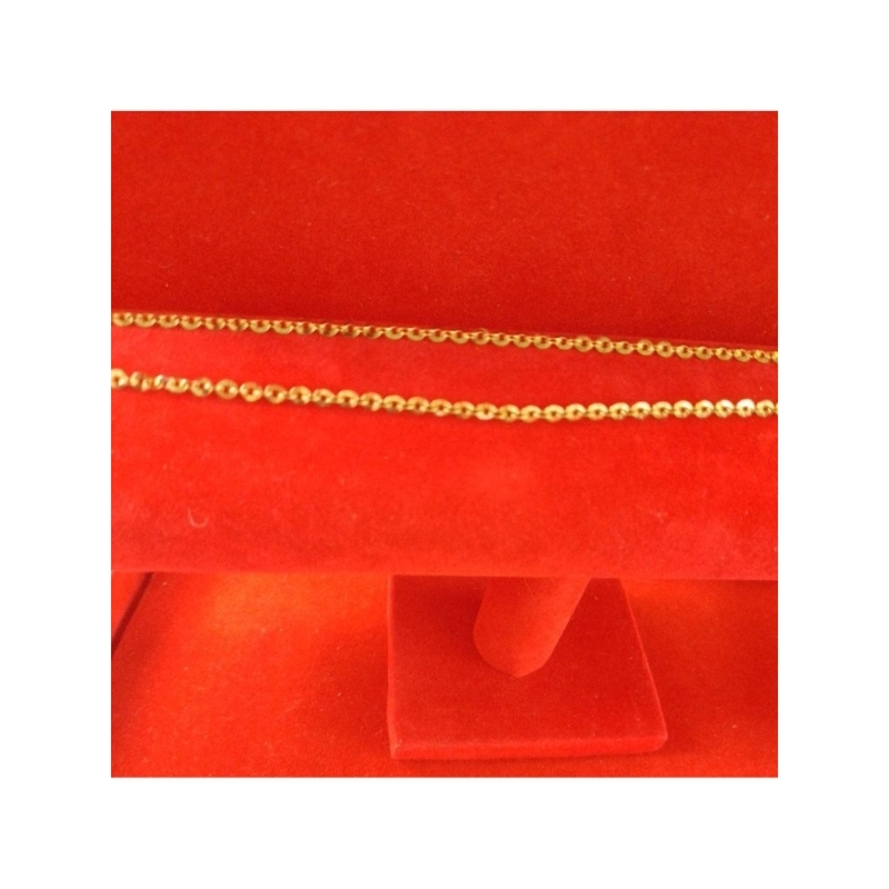 TK75 Kalung Titanium Warna Gold