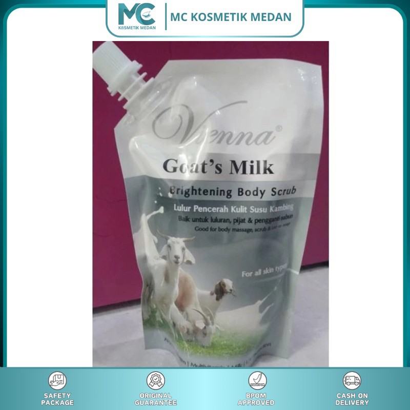 VIENNA BRIGHTENING BODY SCRUB POUCH 250GR