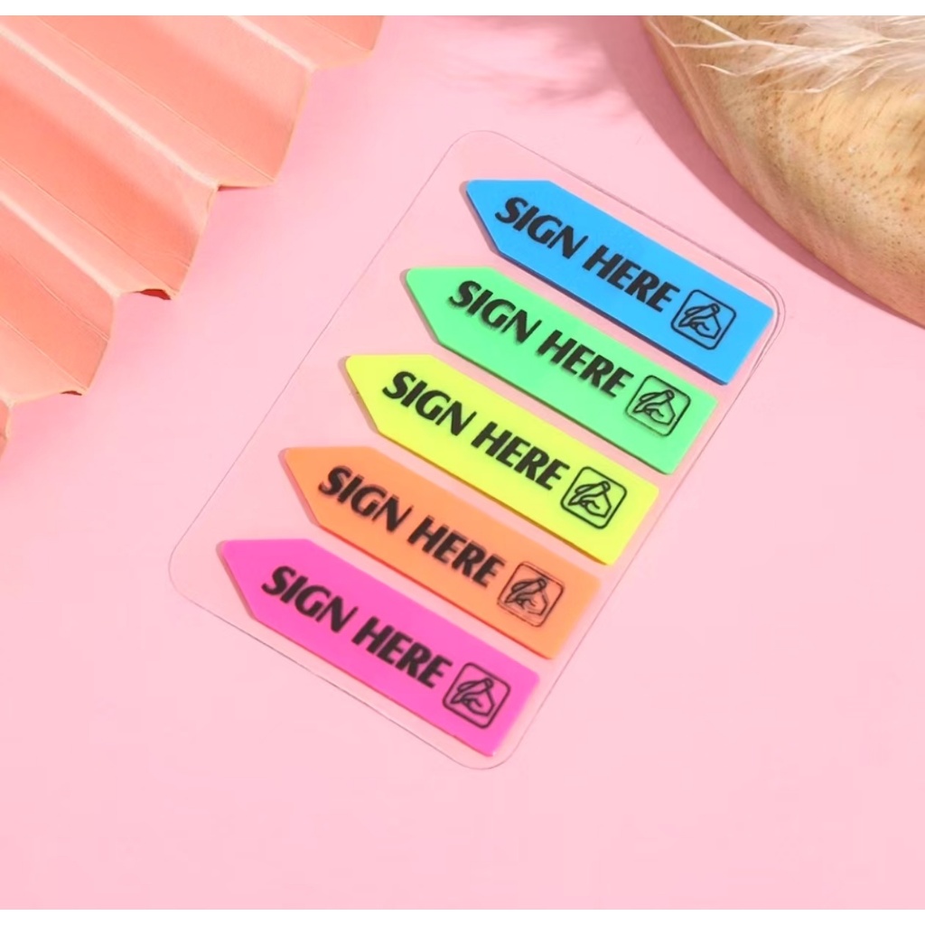 

STICKY NOTE PENANDA BUKU 100 LEMBAR 5 WARNA KOTAK STICKY NOTES STIEKR NOTE SET MEMO MURAH