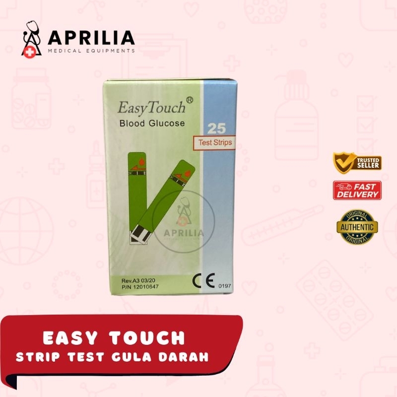 EASY TOUCH STRIP TES GULA DARAH / BLOOD GLUCOSE