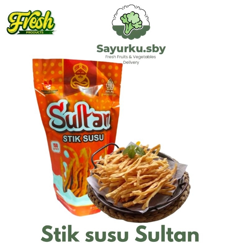 

Sayurku.Sby (bisa kirim instan) Stik Susu Sultan Homemade 150gr