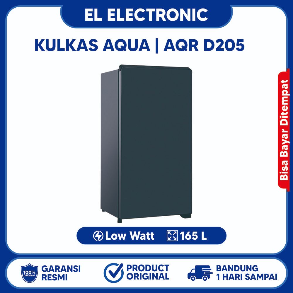 Kulkas AQUA AQRD-205 MSB MSG 1 pintu