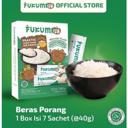 

BISA COD FUKUMI Beras Porang Box Sachet - Shirataki/Konjac Rice