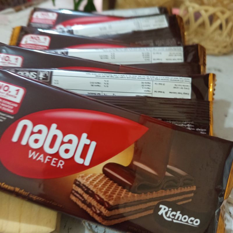 

Nabati coklat renceng 5 pcs x 15 gr