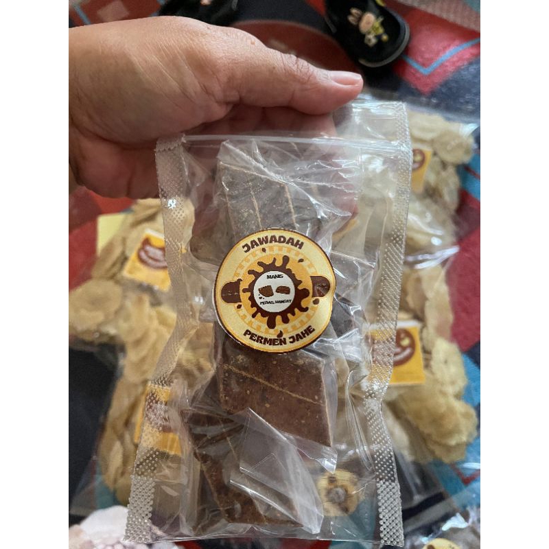 JAWADAH Permen Jahe cocok untuk Melegakan tenggorokan