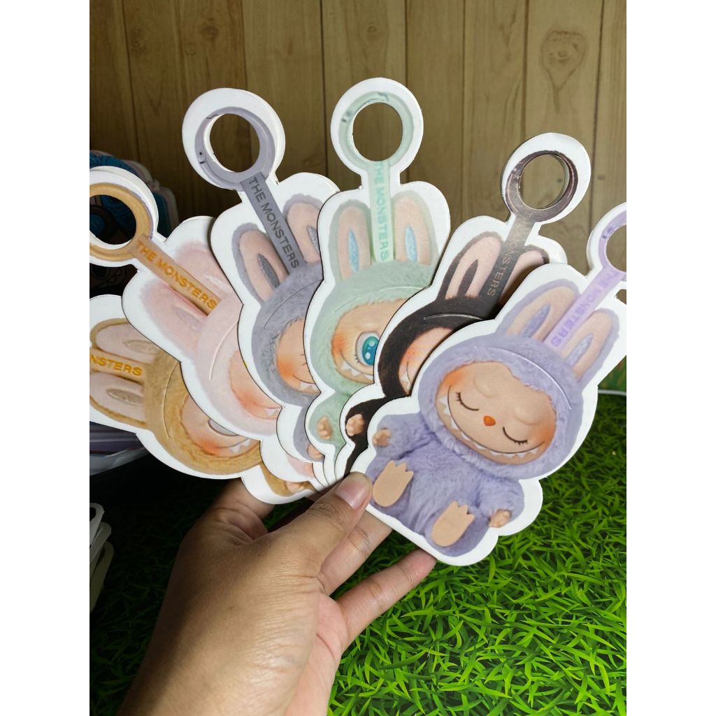 

ISI 6PCS AMPLOP LEBARAN 3D LABUBU VIRAL 2025