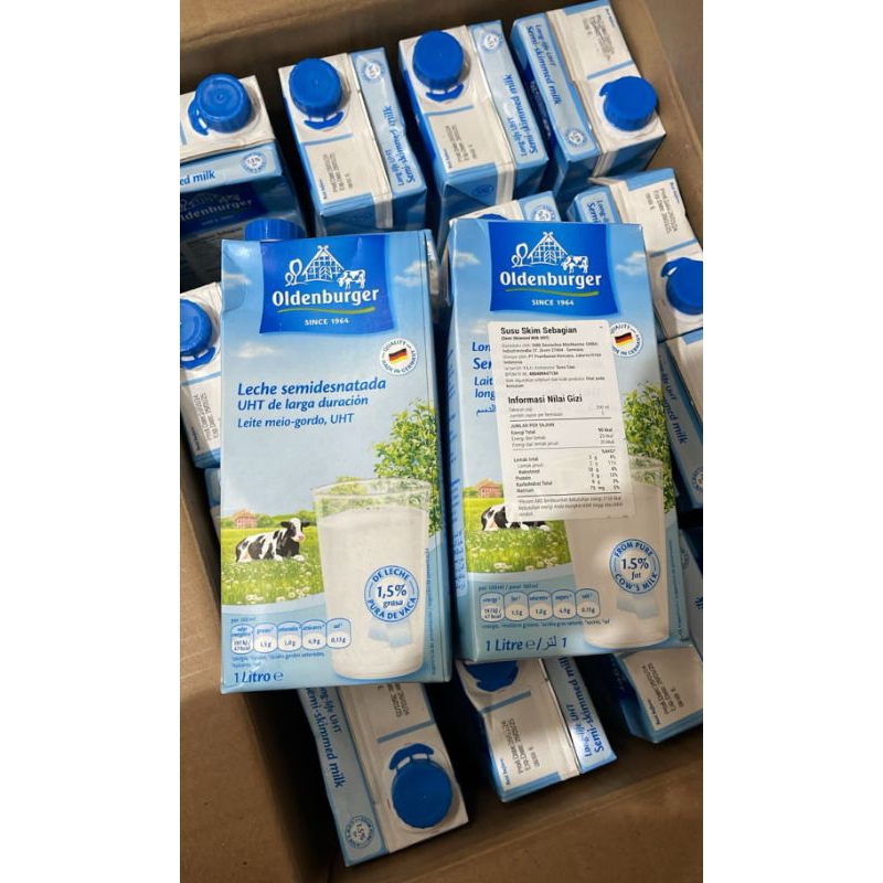 

Susu UHT Oldenburrger 1Liter