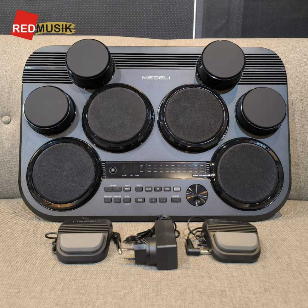 Portable Drum Elektrik Medeli DD-325 DD325 DD 325 Drum Pad