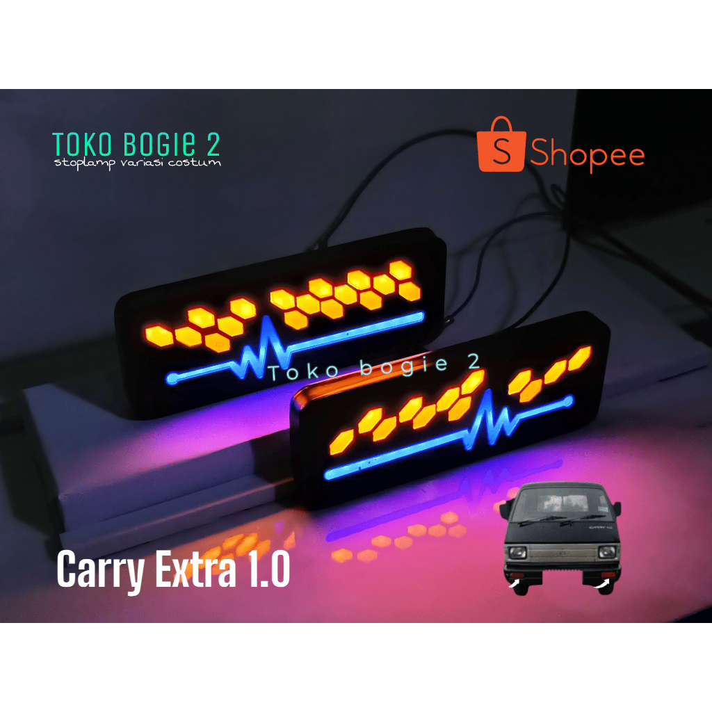 SEIN BEMPER DEPAN CARRY EXTRA 1.0 FULL AKRILIK CUTTING LASER