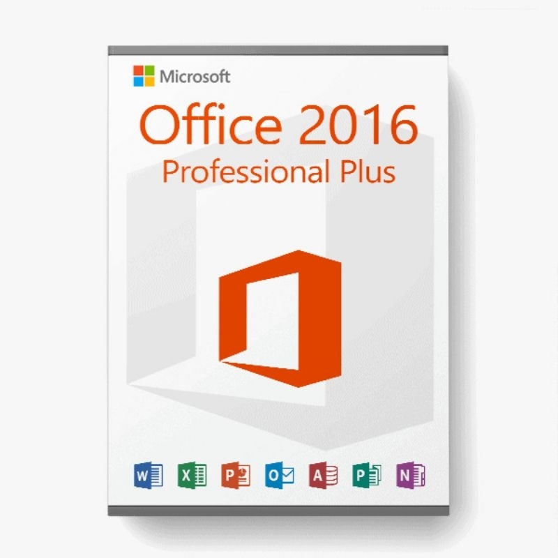Microsoft Office 2016 Professional Plus Original Lisensi Key Lifetime
