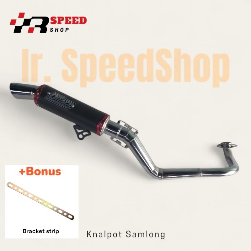 Knalpot samlong cobra DRACO untuk motor MATIC