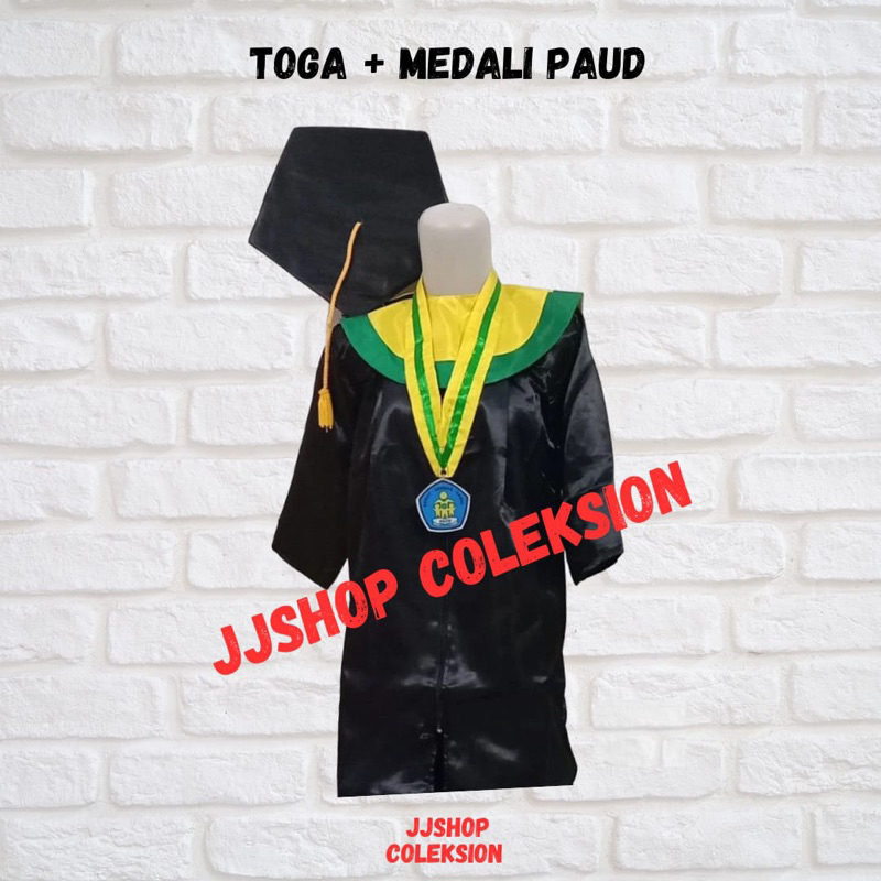 BAJU TOGA ANAK TK dan PAUD , TOGA ANAK PAUD DAN TK ,  BAJU WISUDA PAUD TK