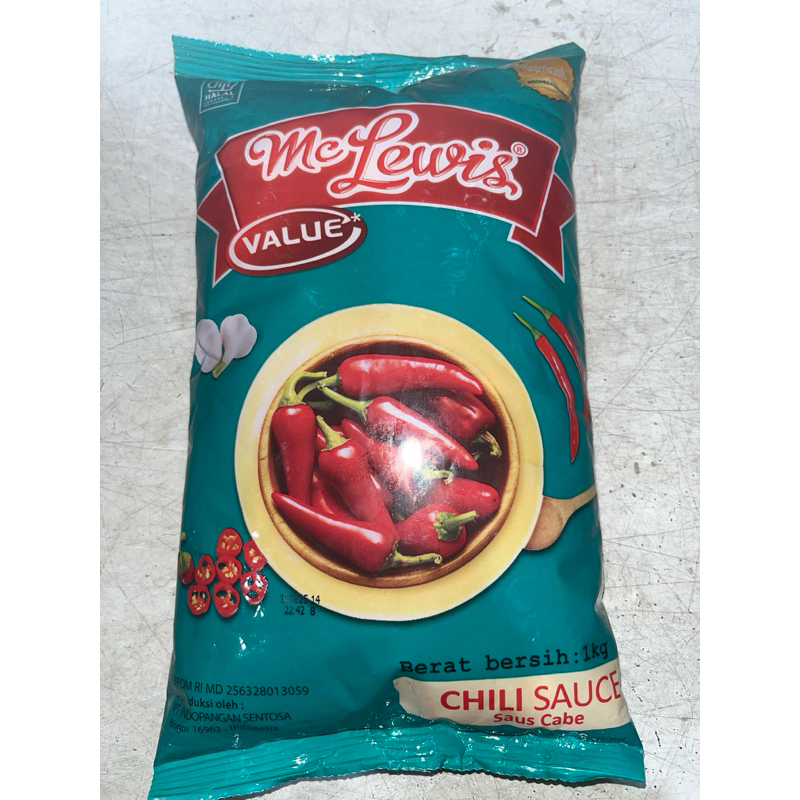 

Mc Lewis Chili Sauce 1 kg