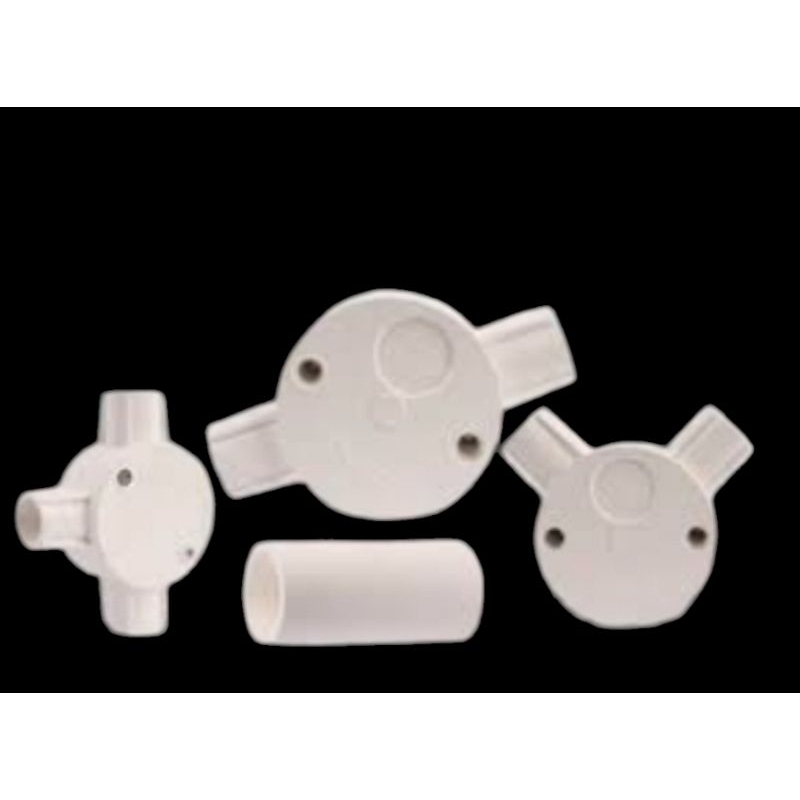 T dos 20mm clipton 2 lubang dan 1lubang