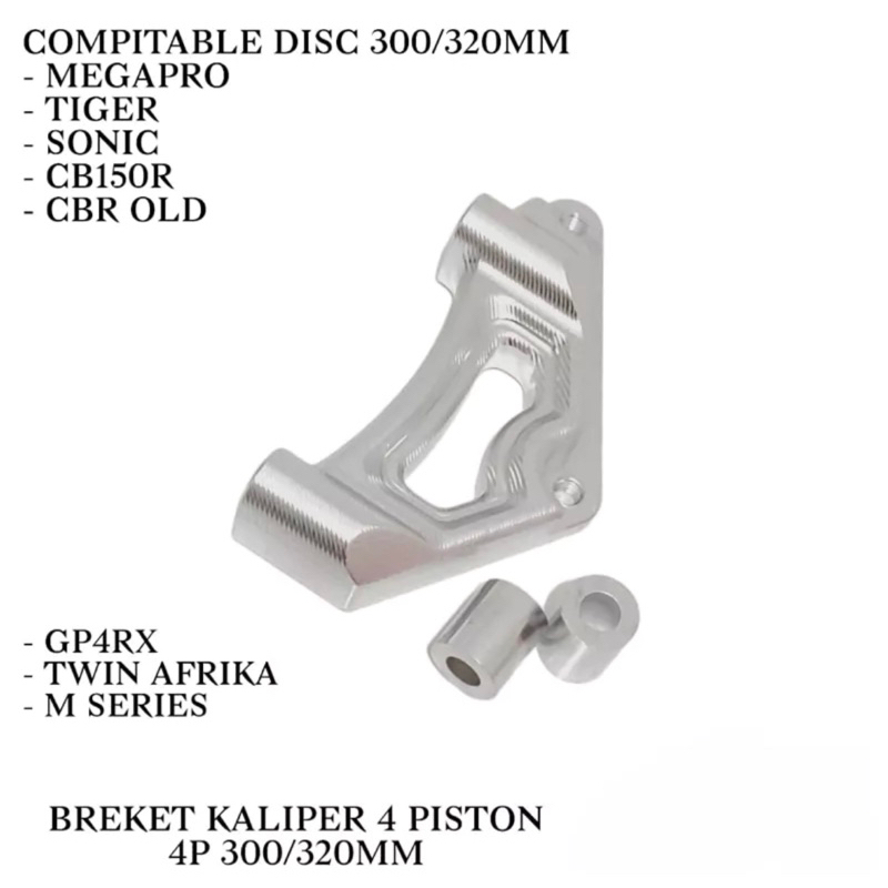 BREKET KALIPER BREMBO TWIN AFRIKA SKOK MP TIGER