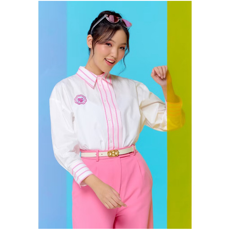 Benang Jarum - Chupa Chups Basic Shirt - Strawberry