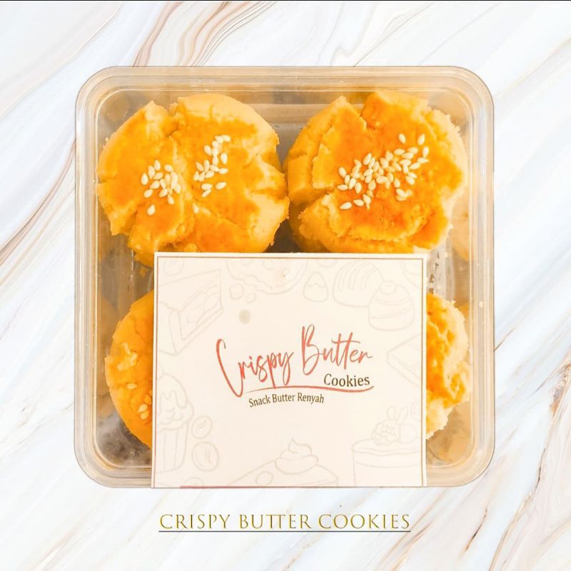 

LoyangRoemahku - Crispy Butter / Chuikaoso Cookies (300 gr / 500 gr)