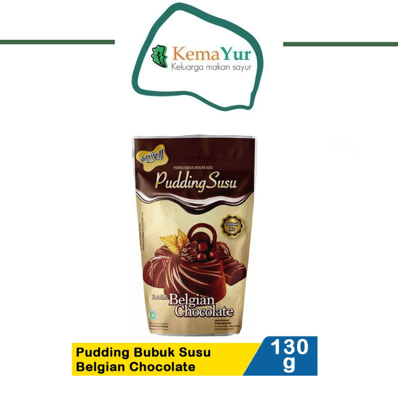 

Nutrijell Pudding Susu Belgian Chocolate 130G