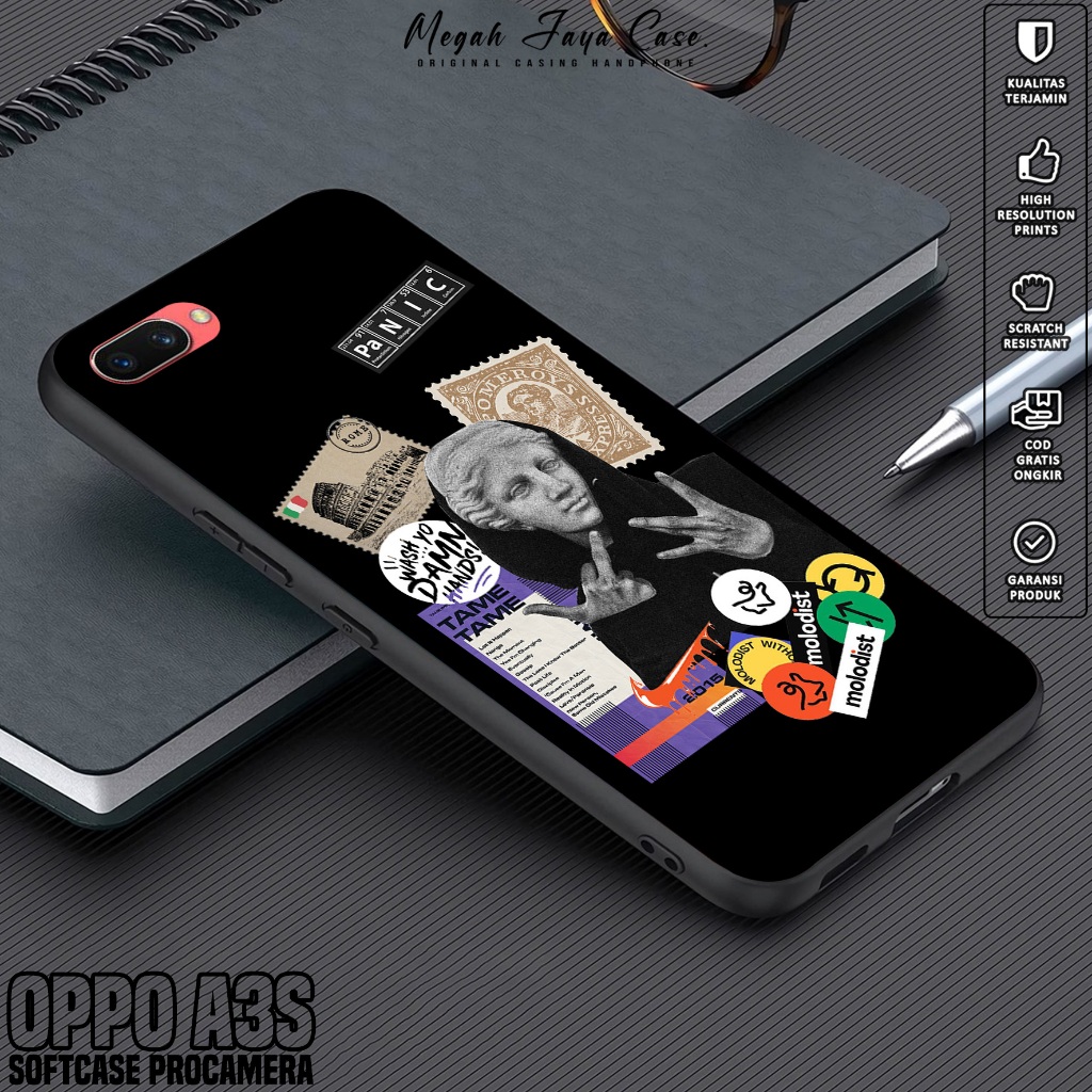 Case Oppo A3S - Casing Hp Oppo A3S Motif Estetik - Silikon Oppo A3S - Softcase Hp Oppo A3S - Kondom 