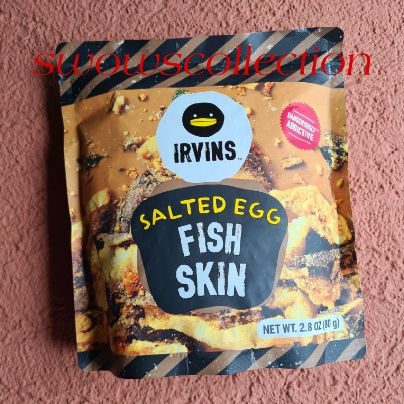 

IRVINS SALTED EGG FISH SKIN KERIPIK KULIT IKAN TELUR ASIN