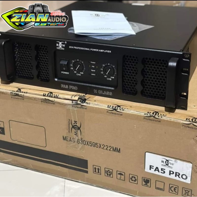 Power Amplifier RDW FA5PRO class H original