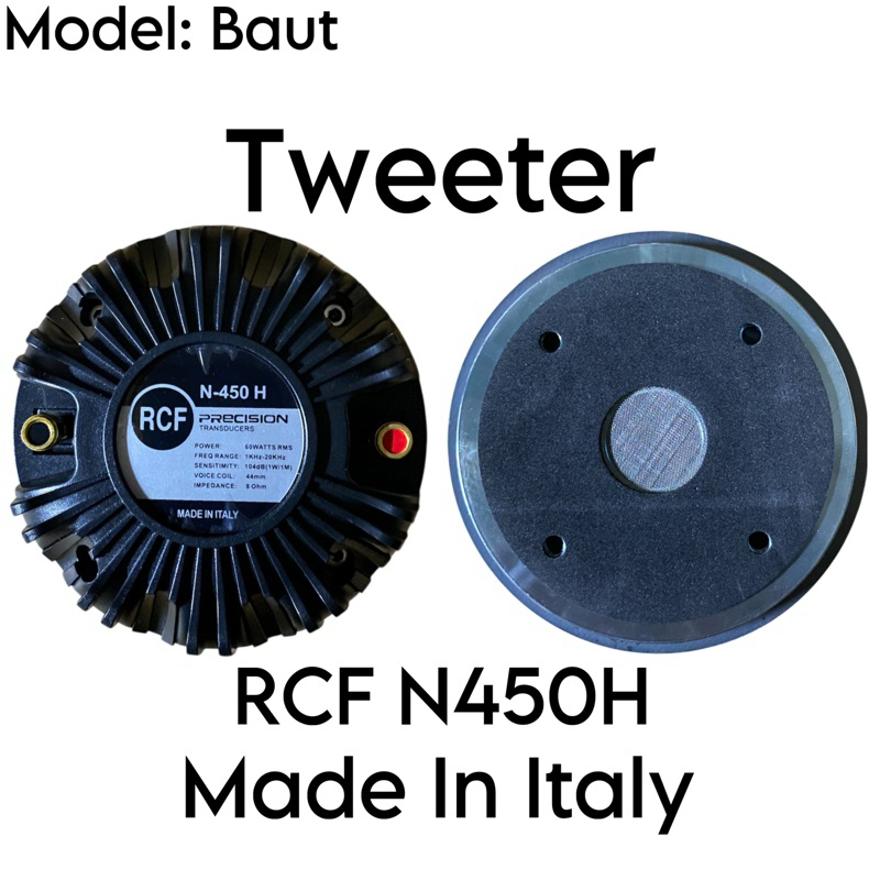 Tweeter RCF N450H Grade A Driver Model Baut VC 1.75inch