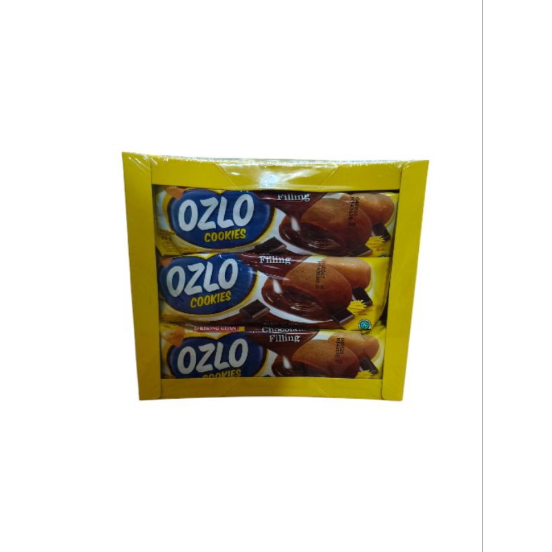 

Ozlo Cookies Rasa Chocolate Filling 1box isi 10pcs