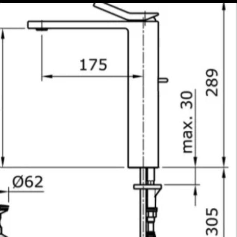 Kran Wastafel Toto Tx 116lqbr