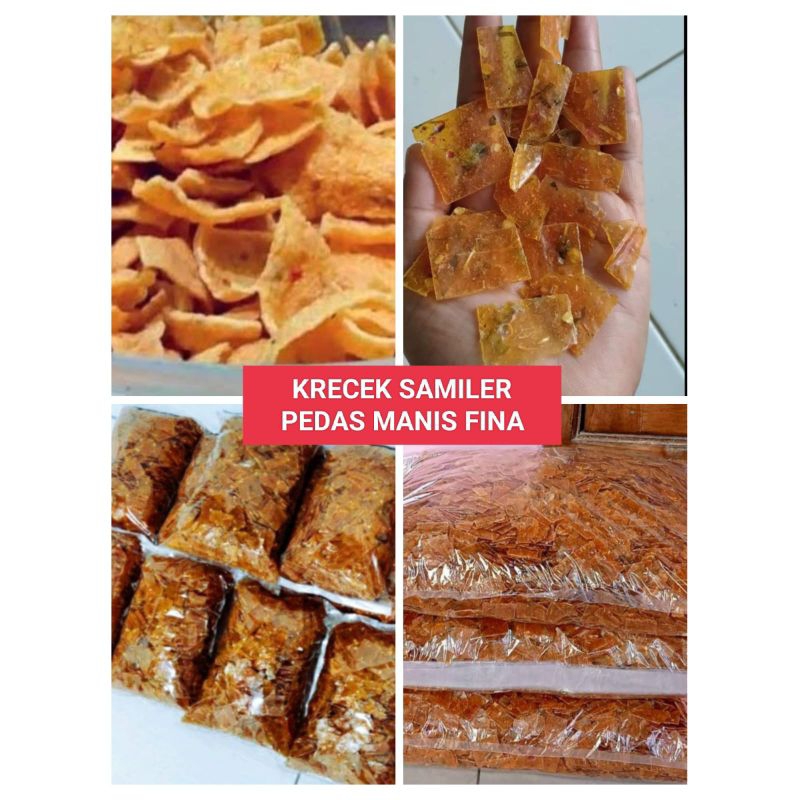 

krecek samiler kotak kecil fina rasa pedas manis 1 kg