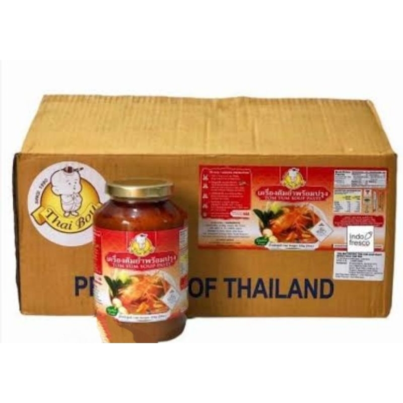 

Bumbu Sup Tom Yam Thai Boy / Saus Tom Yam 825gr - Dus
