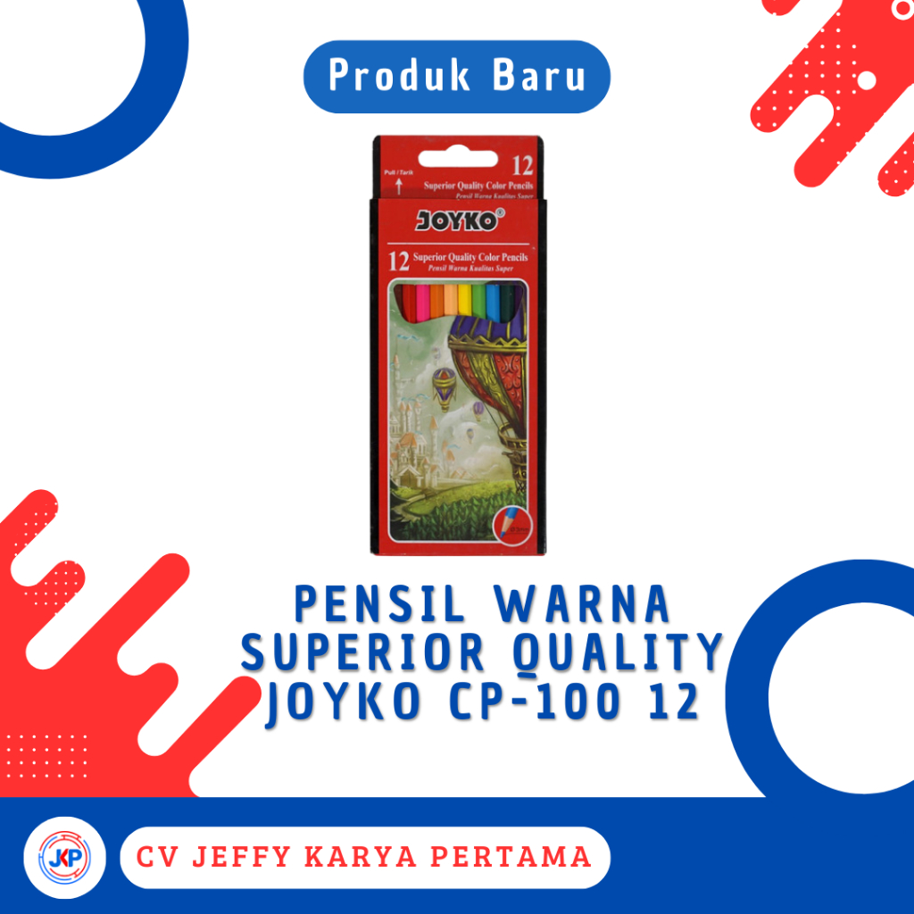 

Pensil Warna Superior Quality Joyko CP-100 12