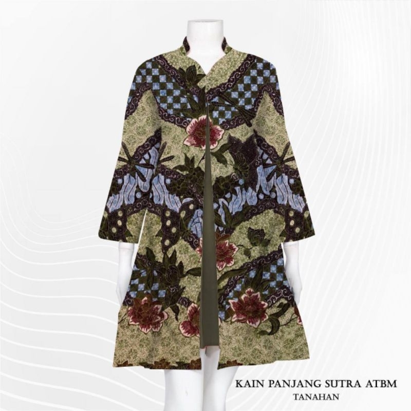 lajuran kain panjang sutra ATBM tanahan