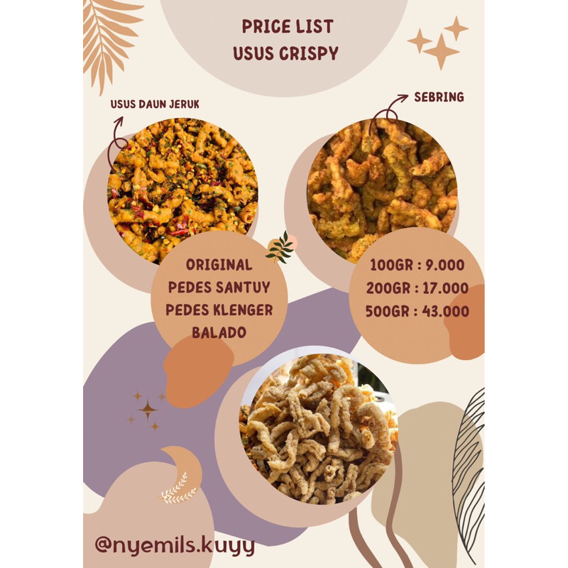 

Basreng & Usus crispy nyemils.kuyy