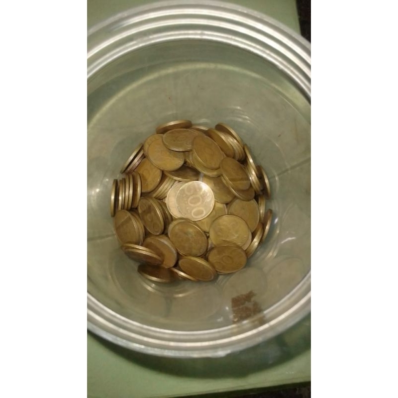 [READY] Uang koin kuno gambar Bunga Melati Baru Rp. 500,-