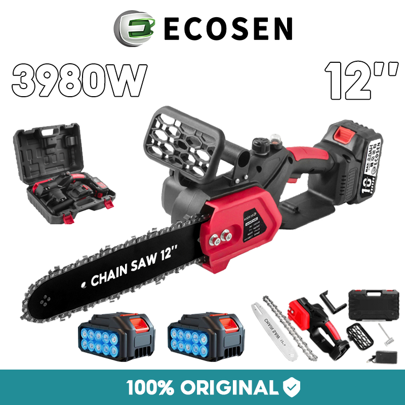 ECOSEN 358VF Chainsaw / Gergaji Rantai Elektrik Mini 12 Inch