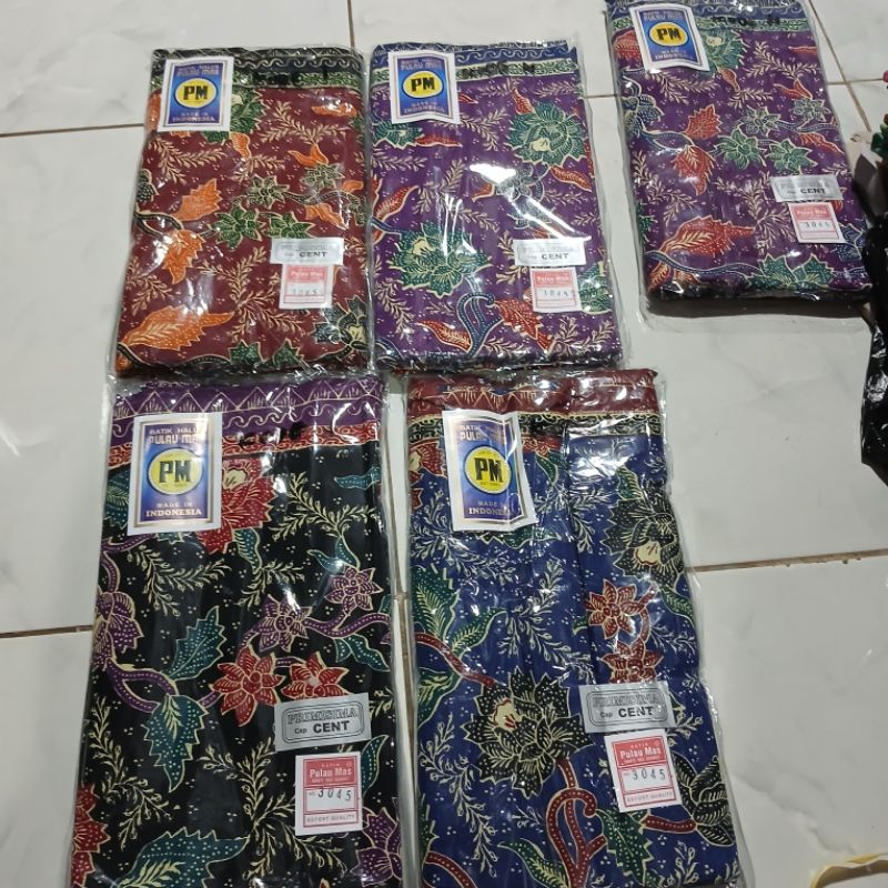Kain Batik Panjang Pulau Mas PM Capcent Kain Tebal Halus