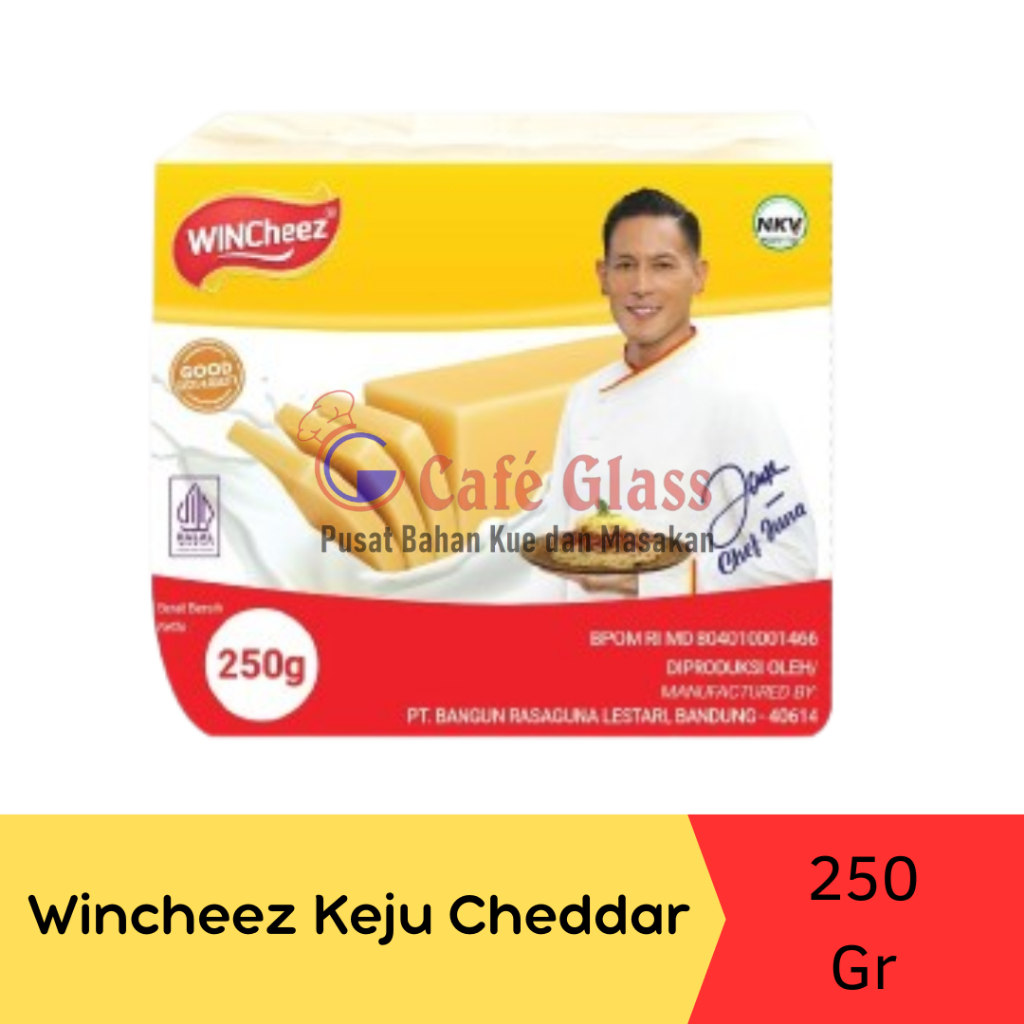 

WinCheez Keju Cheddar 250Gr