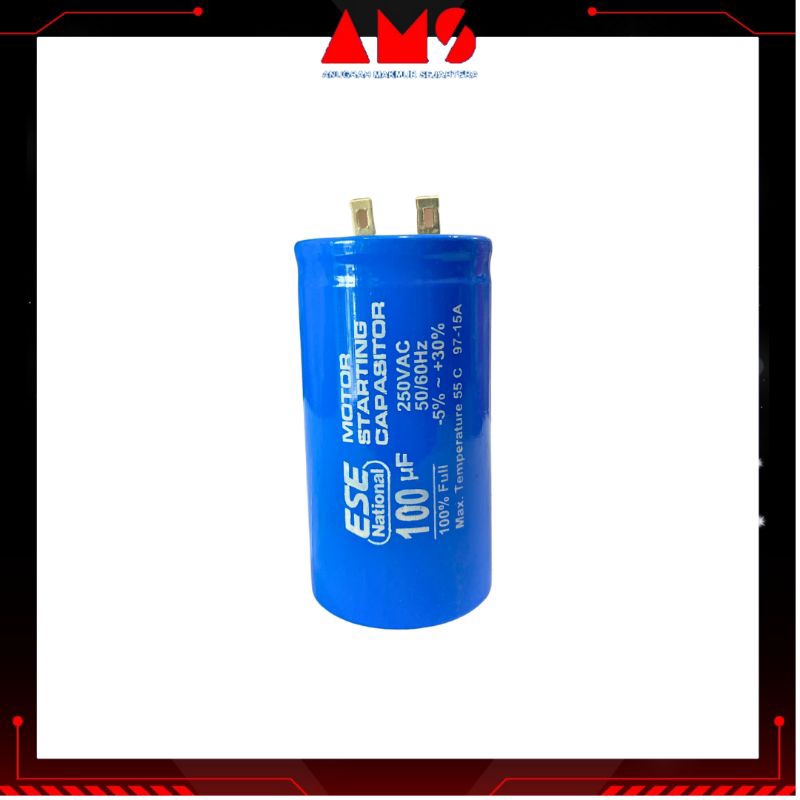 KAPASITOR DINAMO 100 UF ESE NATIONAL